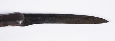 Lot 117 - Charles II (Stuart) Restoration interest: a 17th Century steel and horn folding pocket knife