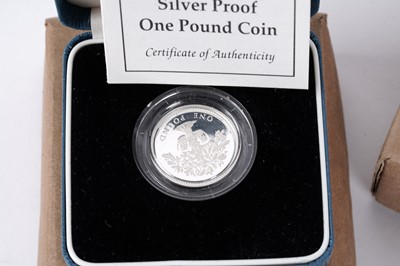 Lot 212 - Four silver proof coin sets