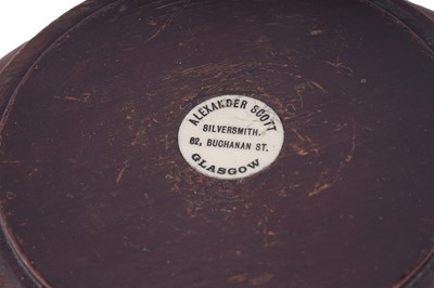Lot 3 - A George V Irish large silver quaich