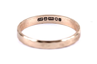 Lot 18 - Two 9ct yellow gold wedding bands; and another yellow gold wedding ring
