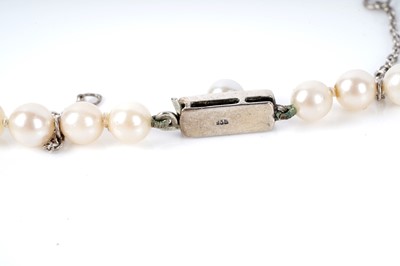 Lot 90 - A selection of gold pearl set; and other jewellery