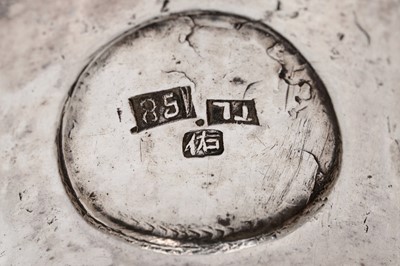 Lot 35 - Six late 19th/early 20th Century Chinese silver napkin rings