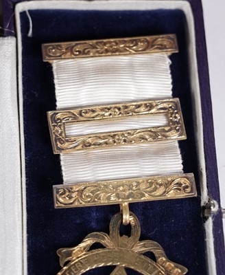 Lot 127 - A collection of Masonic regalia; and a silver lorgnette
