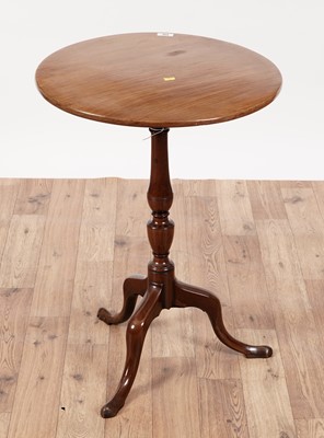 Lot 448 - A 19th Century mahogany tripod table