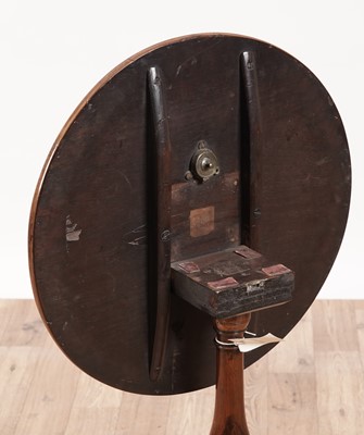 Lot 448 - A 19th Century mahogany tripod table