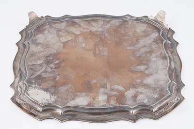 Lot 19 - Two silver salvers
