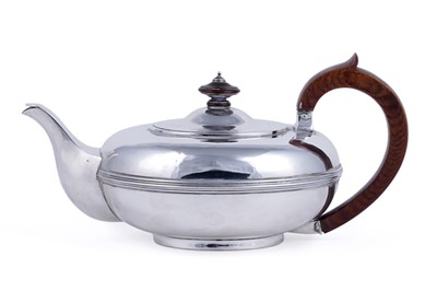 Lot 96 - A Great War period silver teapot