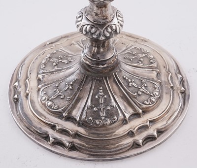Lot 97 - A Victorian silver trophy cup