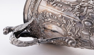 Lot 97 - A Victorian silver trophy cup