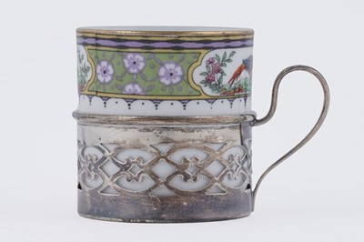 Lot 8 - A George V demi tasse coffee service in a lined and fitted case