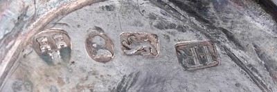 Lot 94 - A pair of George III North Eastern silver salts