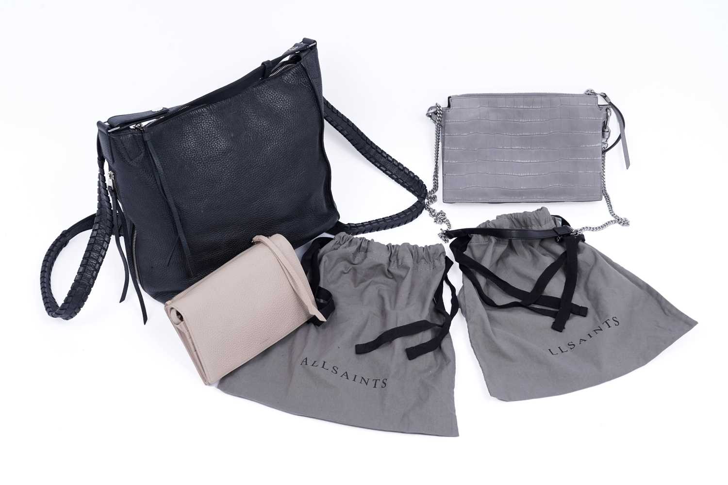 Lot 99 - Three All Saints handbags