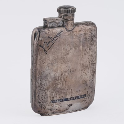 Lot 27 - A late 20th Century Omani silver coffee pot; and other items