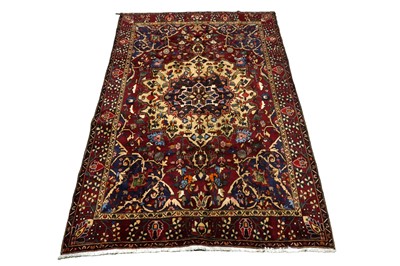 Lot 162 - A Persian hand-knotted Bakhtiari carpet
