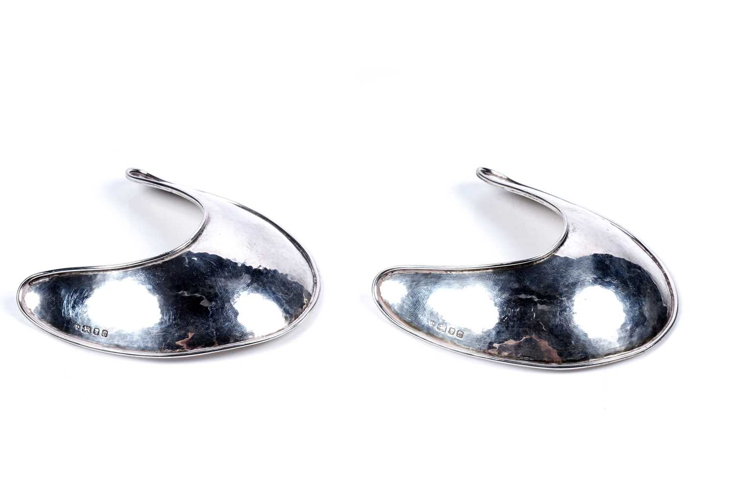 Lot 2 - Two modern silver gorgets