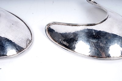 Lot 2 - Two modern silver gorgets