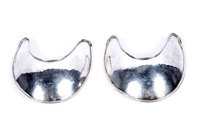 Lot 2 - Two modern silver gorgets