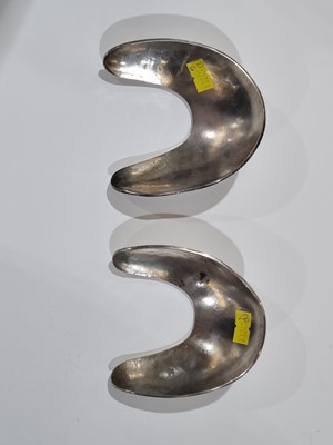Lot 2 - Two modern silver gorgets