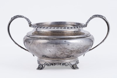 Lot 52 - A William IV silver northeastern provincial sugar bowl