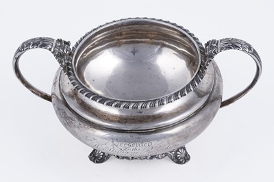 Lot 52 - A William IV silver northeastern provincial sugar bowl