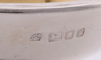 Lot 21 - An Elizabeth II silver salt