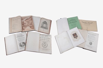 Lot 286 - A collection of 17th, 18th and 19th Century French books on architecture and furnishings