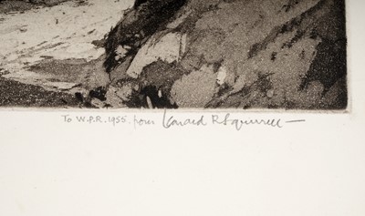 Lot 32 - Leonard Russell Squirrell - Stoke-by- Nayland, Suffolk | aquatint etching