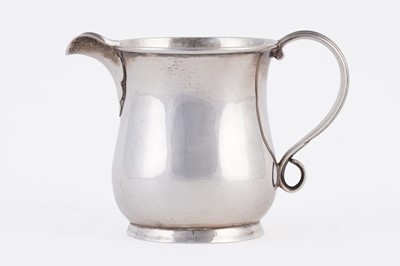 Lot 56 - A Scottish provincial silver cream jug