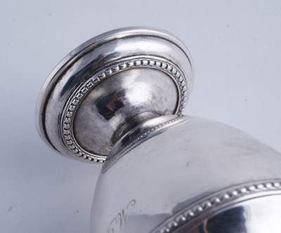 Lot 57 - A Scottish provincial silver cream jug