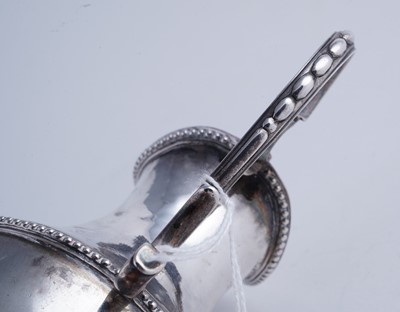 Lot 57 - A Scottish provincial silver cream jug