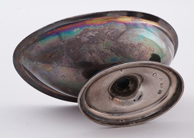Lot 112 - A pair of George III silver salts