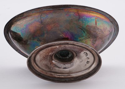 Lot 112 - A pair of George III silver salts