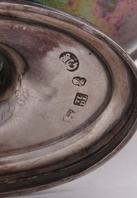 Lot 112 - A pair of George III silver salts
