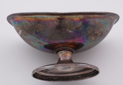 Lot 112 - A pair of George III silver salts