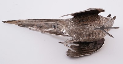 Lot 17 - An Edward VIII pair of silver table decorations