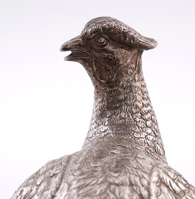 Lot 17 - An Edward VIII pair of silver table decorations