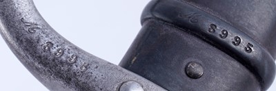 Lot 71 - A 19th Century French Gras rifle bayonet