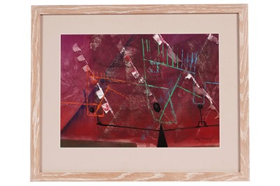 Lot 520 - John Tunnard - Hobbyhorse | gouache