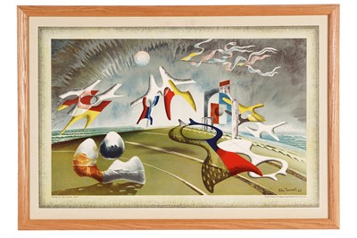 Lot 524 - After John Tunnard - Holiday | lithograph