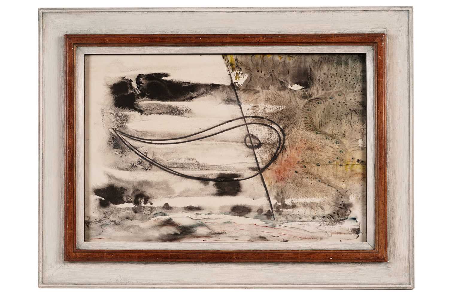Lot 512 - John Tunnard - Fish (Whale) | watercolour and charcoal