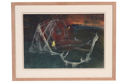 Lot John Tunnard - Spider's Nest | gouache