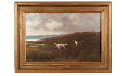 Lot 543 - John "Jack" Charles Tunnard - Looking out for snipe | oil