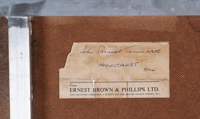 Lot 539 - John Tunnard - Holocaust | oil and tempera