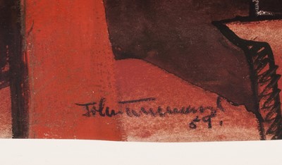 Lot 502 - John Tunnard - Part Drawing for The Levant Mine | mixed media