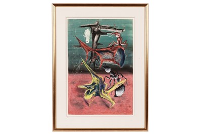 Lot 523 - John Tunnard - Aphis and Ants | gouache