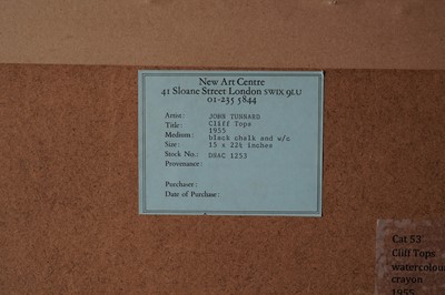 Lot 3 - John Tunnard - Cliff Tops | mixed media