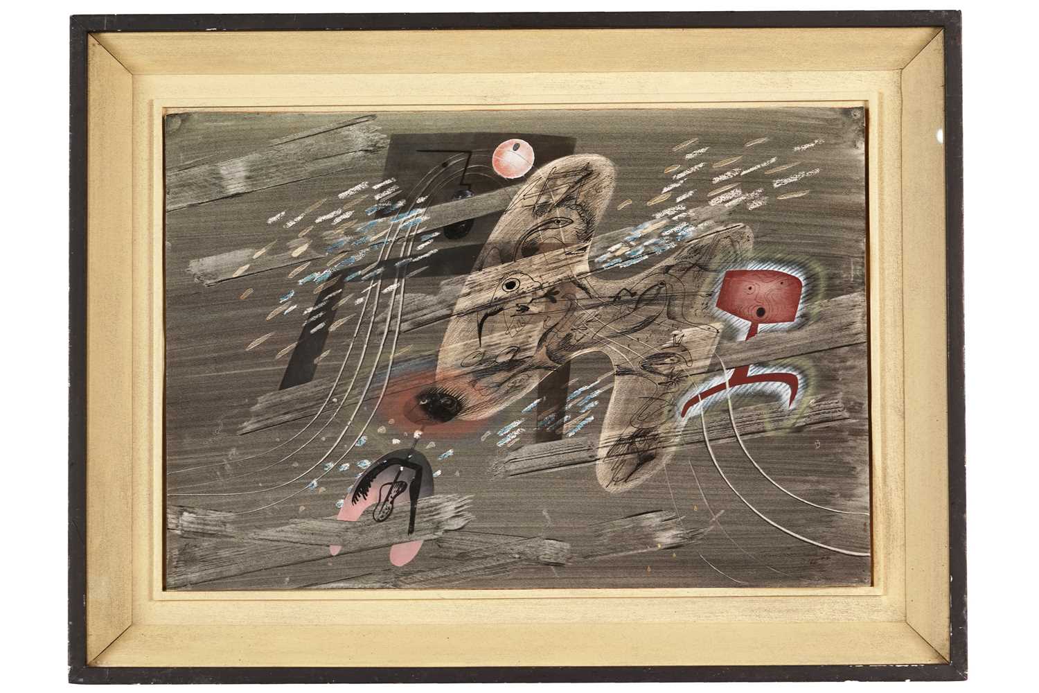 Lot 527 - John Tunnard - Sprites | watercolour and gouache