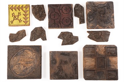Lot 552 - John Tunnard - A collection of blocks from the Imprints period