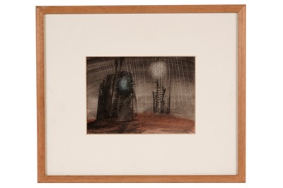Lot 510 - John Tunnard - Abstract shapes in a Landscape | watercolour