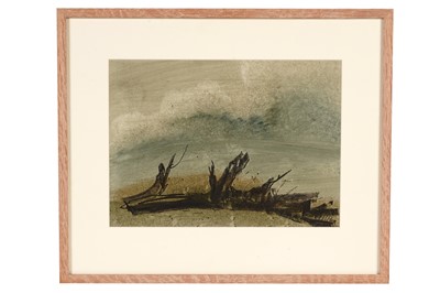 Lot 519 - John Tunnard - Log | watercolour and black chalk